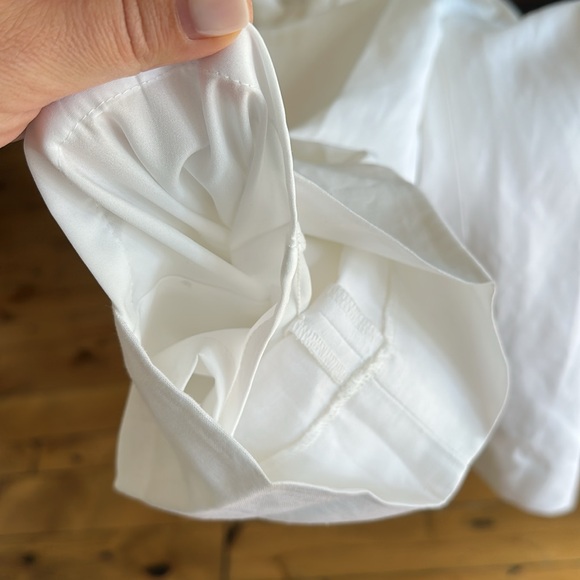 Elegant linen White Pants - Picture 8 of 8